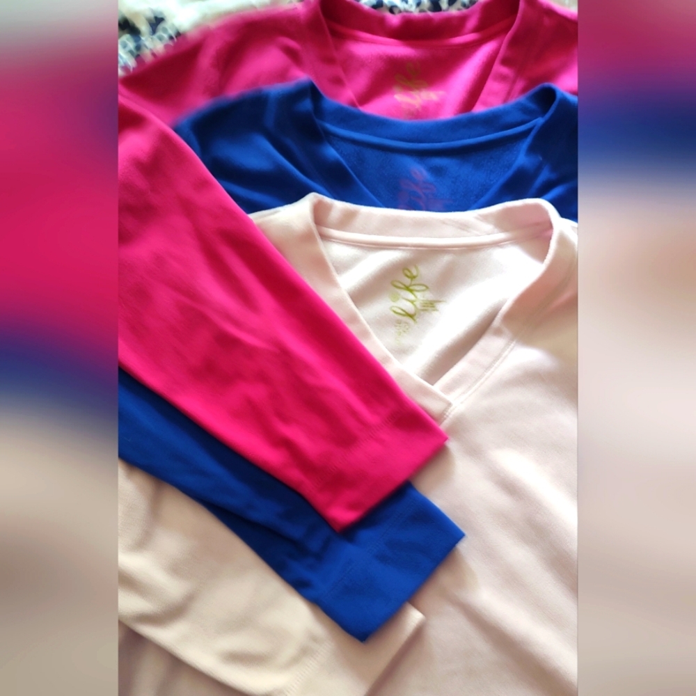 Three made for life extra large long-sleeve shirts